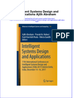 Textbook Intelligent Systems Design and Applications Ajith Abraham Ebook All Chapter PDF