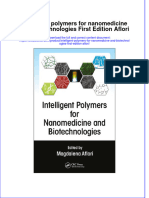 Textbook Intelligent Polymers For Nanomedicine and Biotechnologies First Edition Aflori Ebook All Chapter PDF