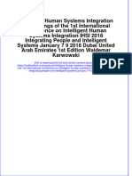 Download textbook Intelligent Human Systems Integration Proceedings Of The 1St International Conference On Intelligent Human Systems Integration Ihsi 2018 Integrating People And Intelligent Systems January 7 9 2018 Dub ebook all chapter pdf 