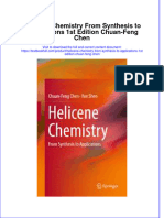 Download textbook Helicene Chemistry From Synthesis To Applications 1St Edition Chuan Feng Chen ebook all chapter pdf 