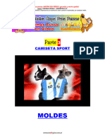 Camiseta Sport Moldes