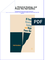 Textbook Ir Theory Historical Analogy and Major Power War Hall Gardner Ebook All Chapter PDF