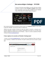 Manual Conexion Estacion Meteorologica