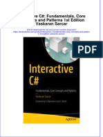 Download textbook Interactive C Fundamentals Core Concepts And Patterns 1St Edition Vaskaran Sarcar ebook all chapter pdf 