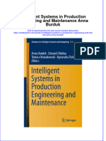 Download textbook Intelligent Systems In Production Engineering And Maintenance Anna Burduk ebook all chapter pdf 