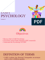 GenSoc PPT LGBT PSYCHOLOGY