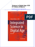 PDF Integrated Science in Digital Age Icis 2019 Tatiana Antipova Ebook Full Chapter