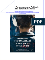 Textbook Intermedial Performance and Politics in The Public Sphere Katia Arfara Ebook All Chapter PDF