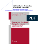 Textbook Internet and Distributed Computing Systems Giancarlo Fortino Ebook All Chapter PDF