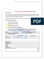Airlines Job Application Form MGPF
