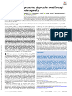 Metabolic Stress Promotes Stop-Codon Readthrough and Phenotypic Heterogeneity