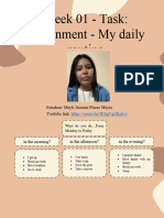 Week 01 - My Daily Routine - Meyli Flores