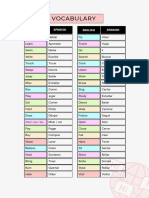 Verbs - Vocabulary