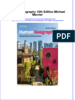 Full Chapter Human Geography 10Th Edition Michael Mercier PDF