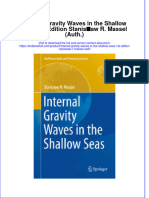 Textbook Internal Gravity Waves in The Shallow Seas 1St Edition Stanislaw R Massel Auth Ebook All Chapter PDF