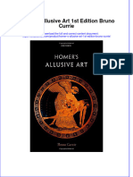 Download textbook Homer S Allusive Art 1St Edition Bruno Currie ebook all chapter pdf 