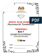 T4 Bab 7 Geometri Koordinat - Modul Blue Diamond