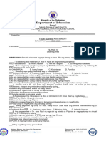 FILIPINO10 FourthQuarter Assessment 2022 Folio