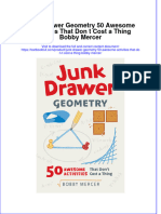 Textbook Junk Drawer Geometry 50 Awesome Activities That Don T Cost A Thing Bobby Mercer Ebook All Chapter PDF