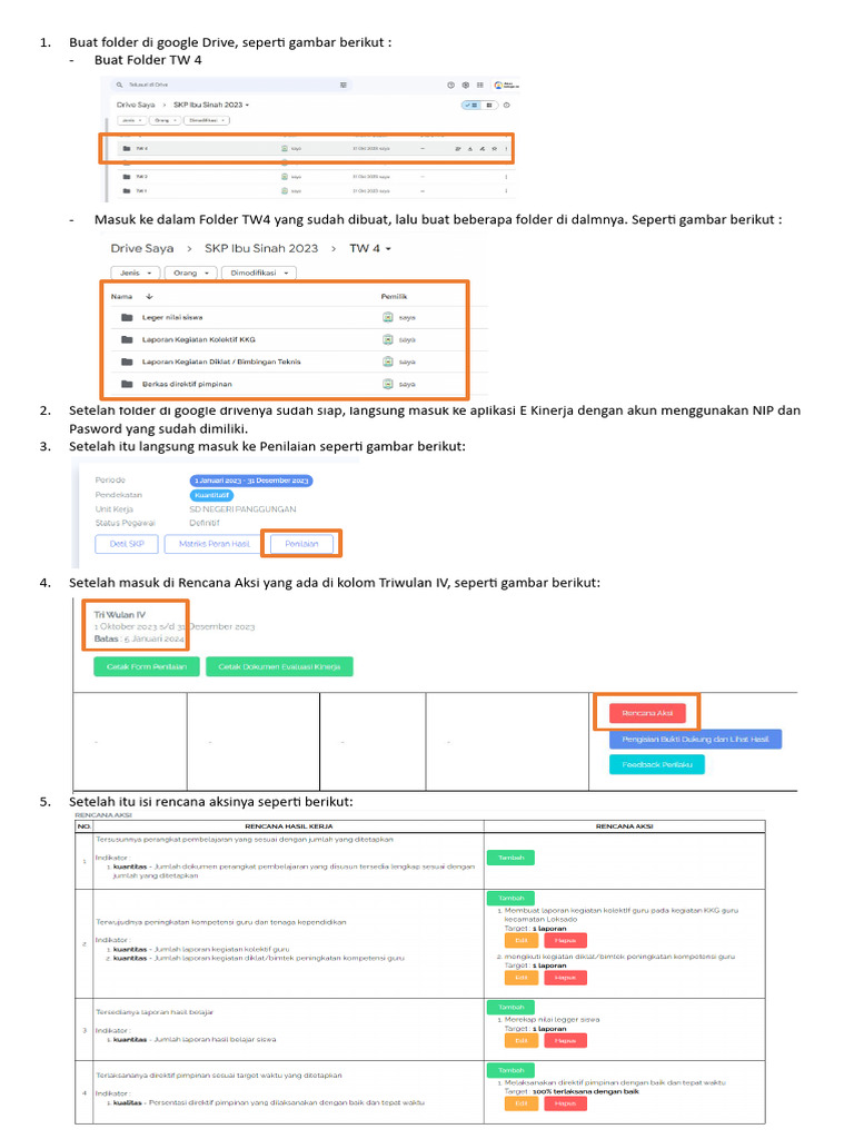 Cara pengisian skp tw 4 tahun 2024 pdf