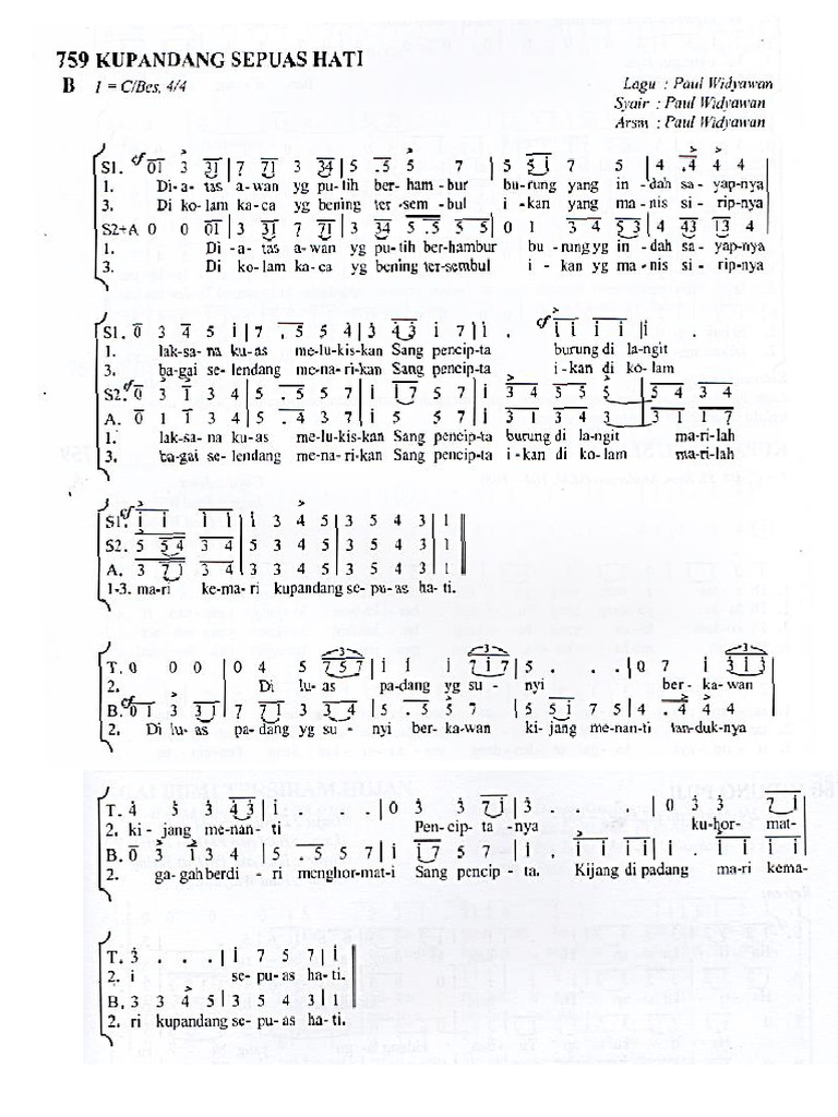 Madah Bakti 759b | PDF