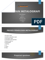 Pengujian Metalografi (Kelompok 3)