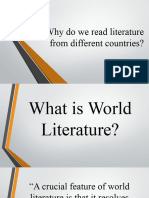 Intro To World Literature