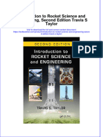 Download textbook Introduction To Rocket Science And Engineering Second Edition Travis S Taylor ebook all chapter pdf 