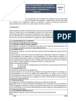 Anexo #1 - Requisitos de SST para Homologación Interna de Postulantes A Servicios en Yura