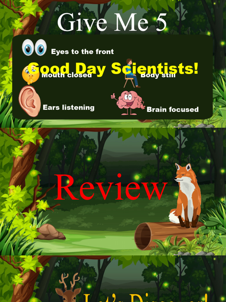 Science Class: Ecosystem Interactions | PDF | Science & Mathematics