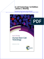 Textbook Human Stem Cell Toxicology 1St Edition James L Sherley Ebook All Chapter PDF