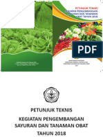 Petunjuk Teknis Kegiatan Pengembangan Sayuran Dan Tanaman Obat Tahun 2018 (PDFDrive)