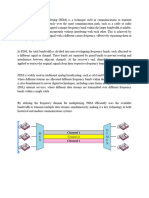 Frequency Domain Multiplexing