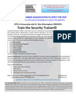 CPOI Train The Security Trainer One Page Flyer 2.9.21