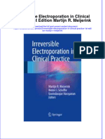Download textbook Irreversible Electroporation In Clinical Practice 1St Edition Martijn R Meijerink ebook all chapter pdf 