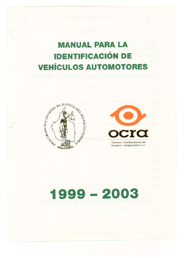 Ocra 1999 2003 pdf