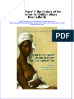 Download textbook Ideas Of Race In The History Of The Humanities 1St Edition Amos Morris Reich ebook all chapter pdf 