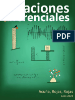 Ecuaciones Diferenciales - Acuña, Rojas, Rojas - 2023