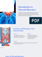 Introduction To Thyroid Disorders