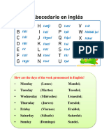 Greetings in English and Spanish