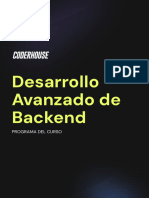 Programa Desarrollo Avanzado de Backend - 21.3.2024