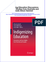 Download full chapter Indigenizing Education Discussions And Case Studies From Australia And Canada Alison Sammel pdf docx