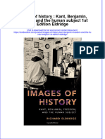 Textbook Images of History Kant Benjamin Freedom and The Human Subject 1St Edition Eldridge Ebook All Chapter PDF