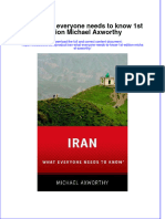 Textbook Iran What Everyone Needs To Know 1St Edition Michael Axworthy Ebook All Chapter PDF