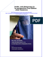 Textbook Islam Gender and Democracy in Comparative Perspective First Edition Jose Casanova Ebook All Chapter PDF