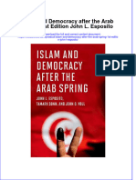 Download textbook Islam And Democracy After The Arab Spring 1St Edition John L Esposito ebook all chapter pdf 