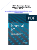 Full Chapter Industrial Iot Challenges Design Principles Applications and Security Ismail Butun PDF