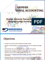 M 05 Foreign Currency Transactions and Hedging Foreign Exhange Risk