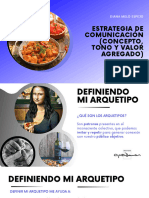 Estrategia de Comunicacion Concepto Tono y Valor Agregadocomprimido