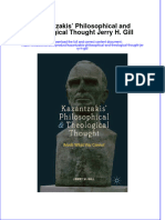 Download textbook Kazantzakis Philosophical And Theological Thought Jerry H Gill ebook all chapter pdf 
